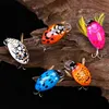 5Pcs Cicada Bait 3.8cm 4g Fishing Lure Artificial Ladybug Fishing Bait Hard Bait