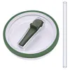 40Oz Tumbler Flip Straw Lid Replacement Spill Proof Cover for Stanley 40oz Mug