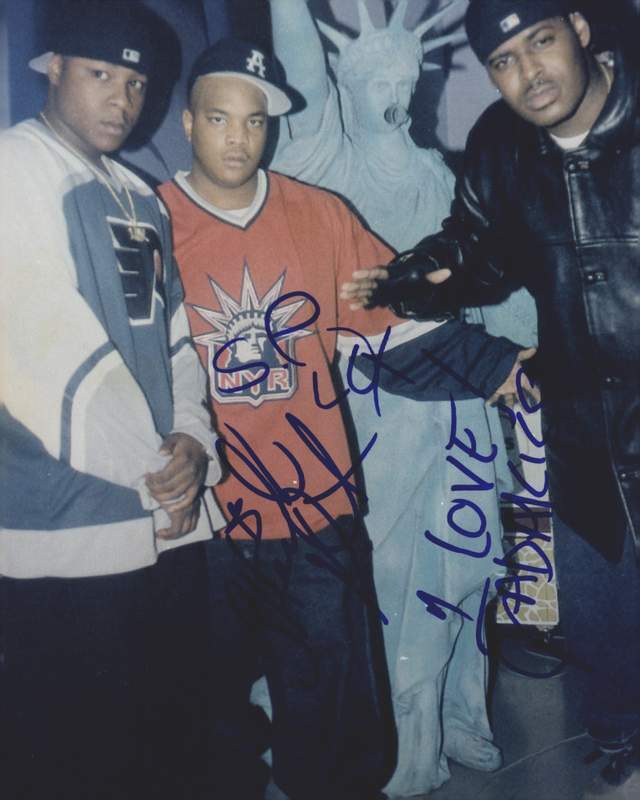 The Lox authentic signed rap 8x10 Photo Poster painting W/Certificate Autographed (A1162)