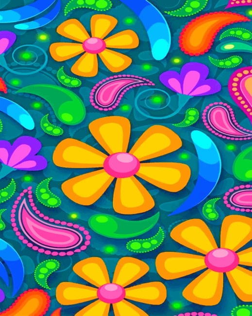 

Aesthetic Flowers – Colorful Paint By Numbers - 40*50CM, 501 Original