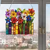 DIY Books And Flowers Diamond Painting Pendant (Single-Sided)