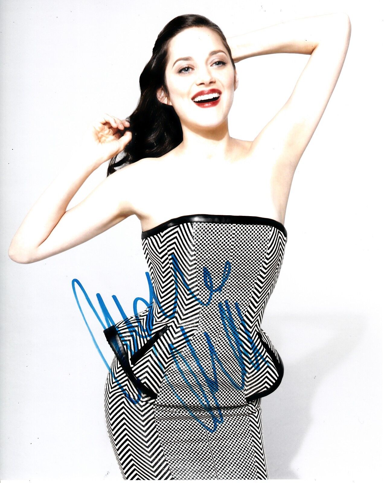 MARION COTILLARD SIGNED SEXY Photo Poster painting UACC REG 242 (2)