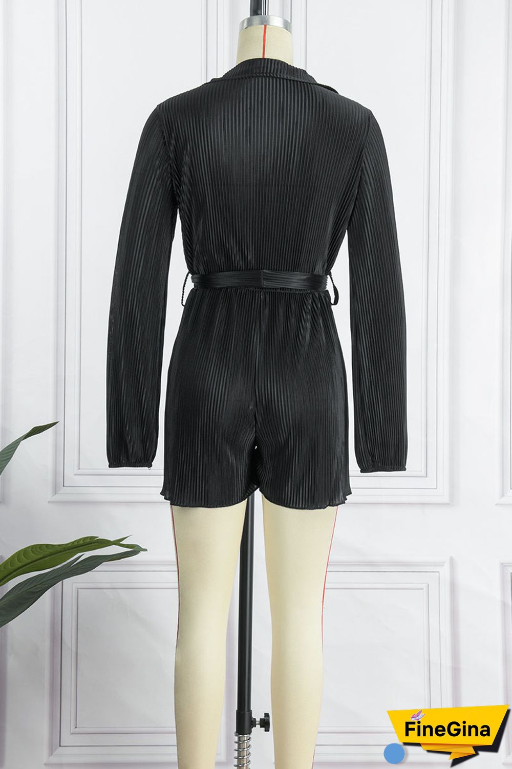 Purple Sexy Solid Bandage Patchwork Fold V Neck Straight Jumpsuits