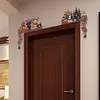 2pcs DIY Diamond Painting Halloween Door Corner Frame Wood Decor(Halloween Dog)