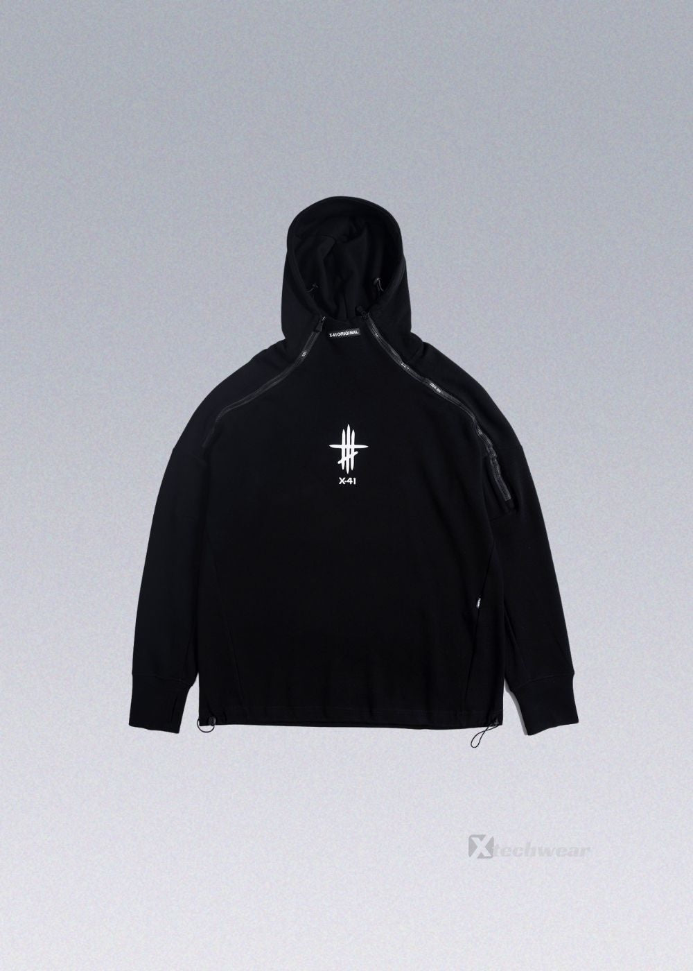 Turtleneck Zip Hoodie JIYE HEAVY INDUSTRY techwear-x