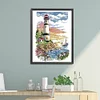 Lighthouse-14CT Stamped Cross Stitch Kit(30*40cm)