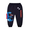 Kid Boy Cartoon Dionsaur Cotton Pockets Sports Pants
