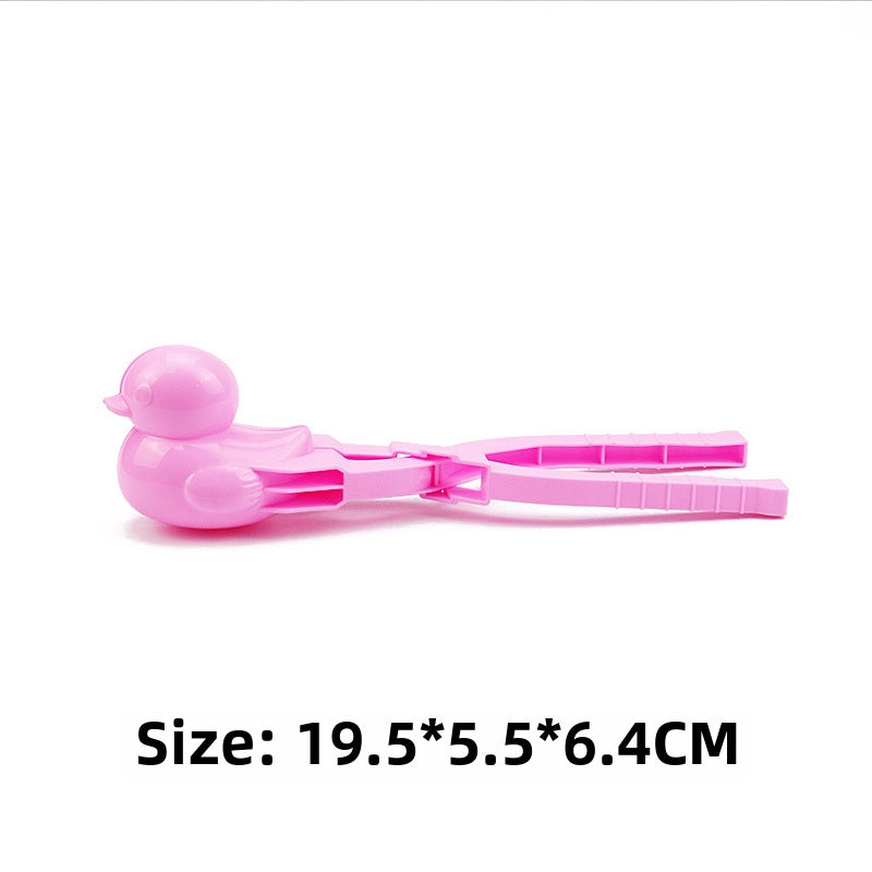 Children’s Winter Outdoor Toy Snow Clip Snowball Fight Artifact Snowflake Love Snowball Clip Play Snow Toy Sand Mold