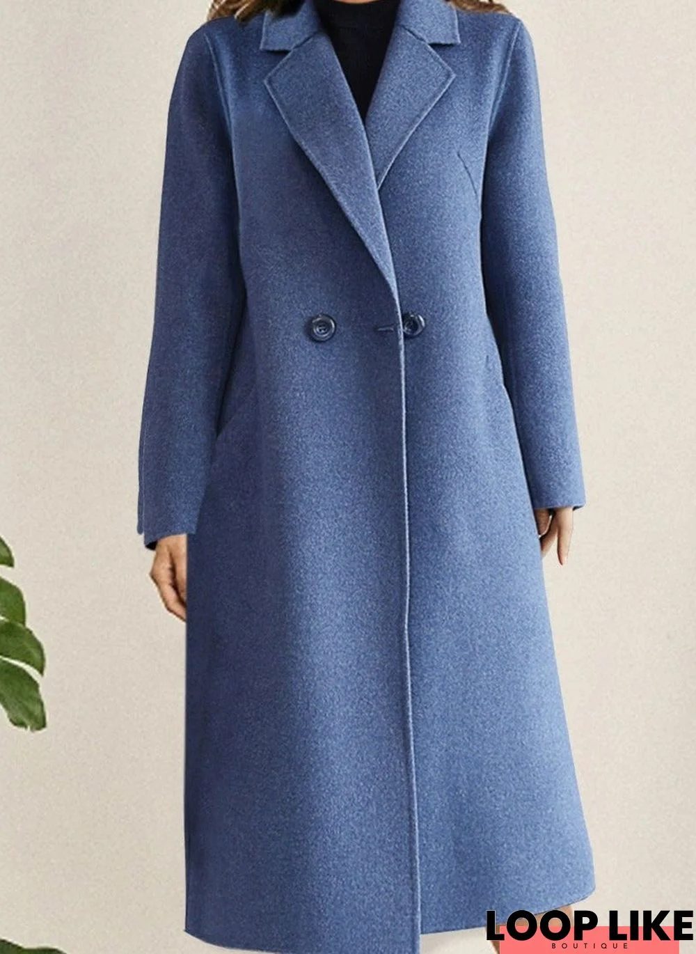 Women's Autumn and Winter New Woolen Coat