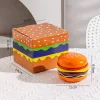 Hamburger Sauce Plate Funny Kitchen Table Decoration Life Needs Cute Stuff