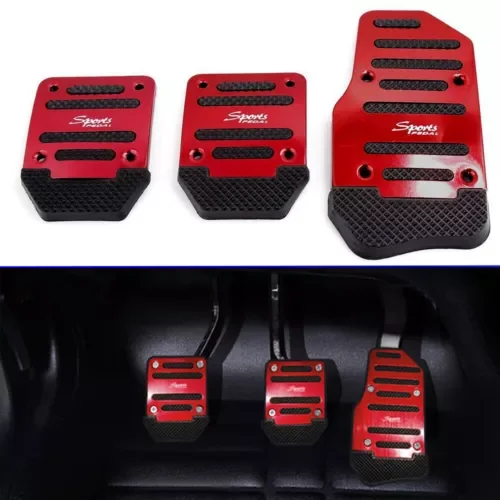 Dronehint 3x Durable Car Parts Anti Slip Foot Pedal Manual Pedal Pad Cover Car Accessories (For: GMC) Parts
