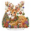 DIY Special Shape Diamond Painting Pearl Art Desk Ornament Xmas Decor Kit