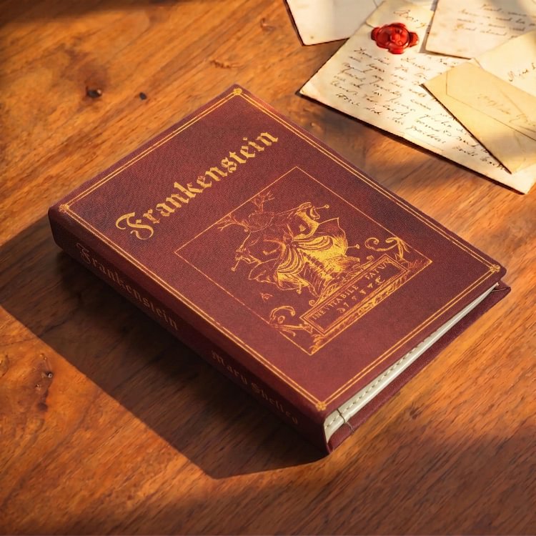 Frankenstein by Mary Shelley Book Wallet