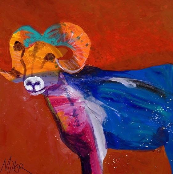 

Bighorn Sheep – Paint By Numbers - 40*50CM, 501 Original