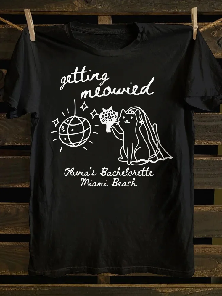 Getting Meowied T-shirt