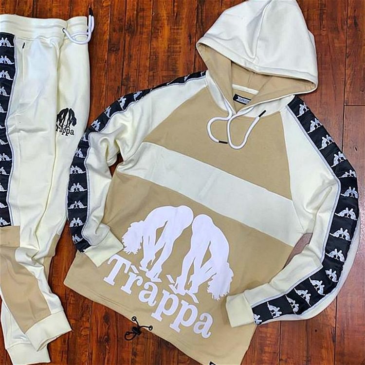 TRAPPA print street wear hoodie