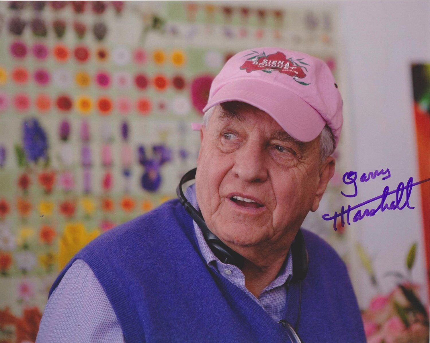 Garry Marshall Signed 8x10 Photo Poster painting Happy Days Pretty Woman Director RIP - RARE! #1