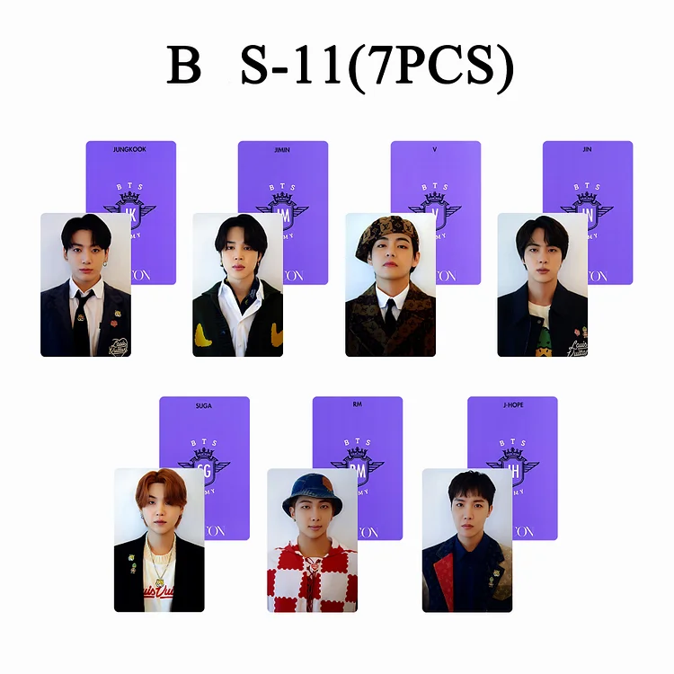 BTS X DICON Card Set