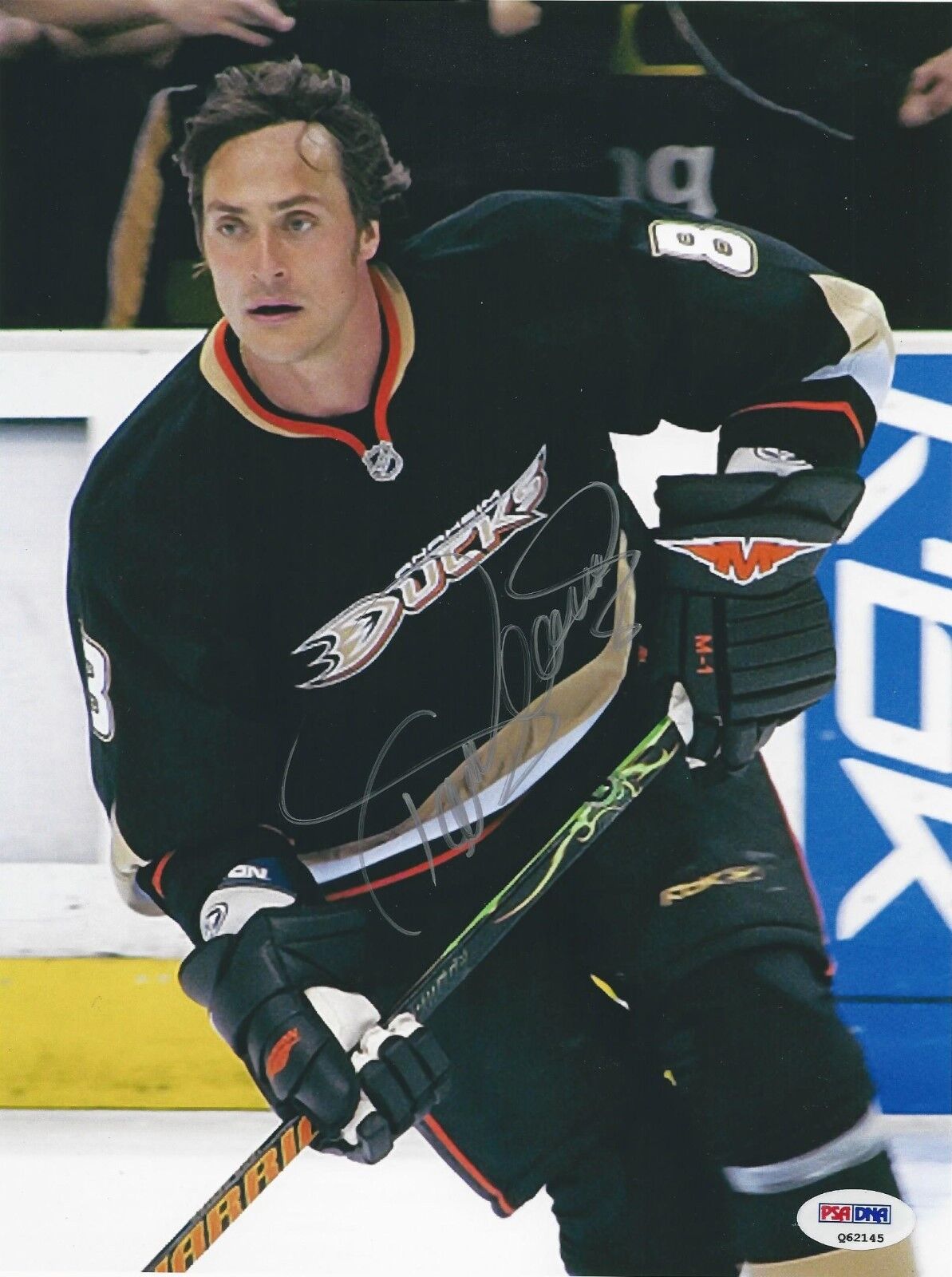 Teemu Selanne Anaheim Ducks Signed 8x10 Photo Poster painting PSA/DNA Q62145