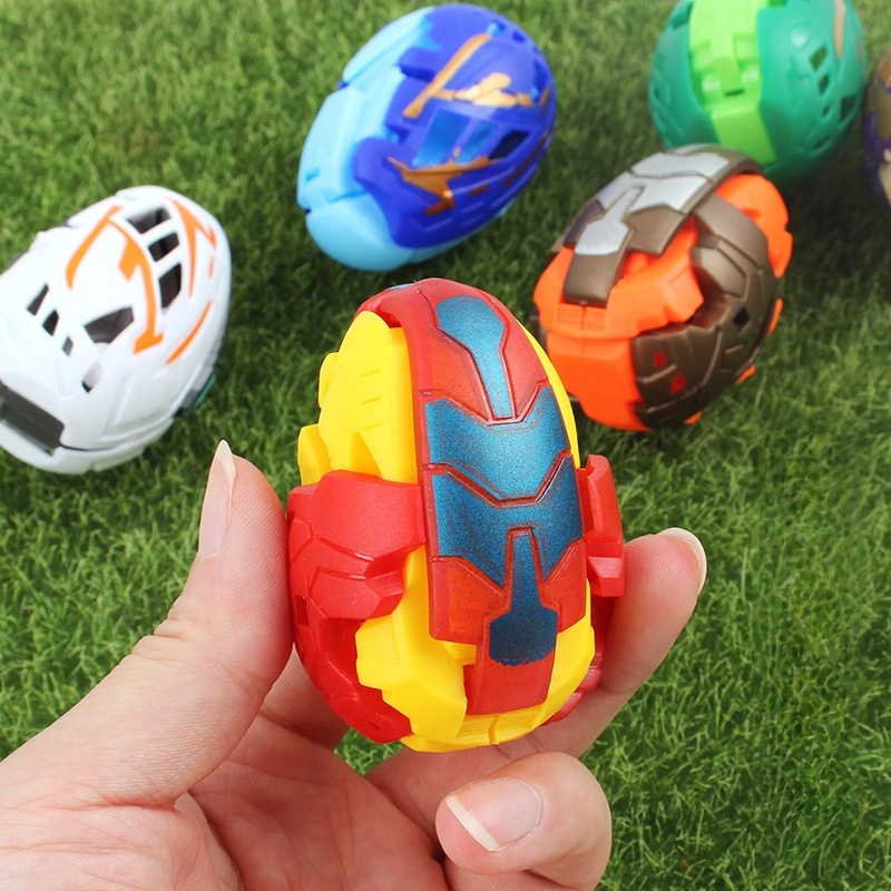 Dinosaur Deformation Toy Deformation Egg Children’s Simulation Dragon Egg Set