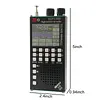 TEF6686 SI4732 Dual Chip Full Band Receiver Radio Ultra High Sensitivity Portable FM AM SSB Airband Radio for DX Listening Emergency & Aviation Monitoring