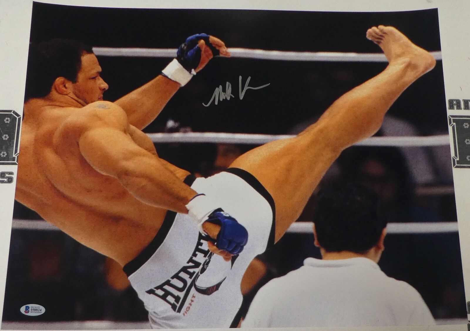 Mark Kerr Signed 16x20 Photo Poster painting BAS Beckett COA UFC 14 15 Pride Picture Autograph 9