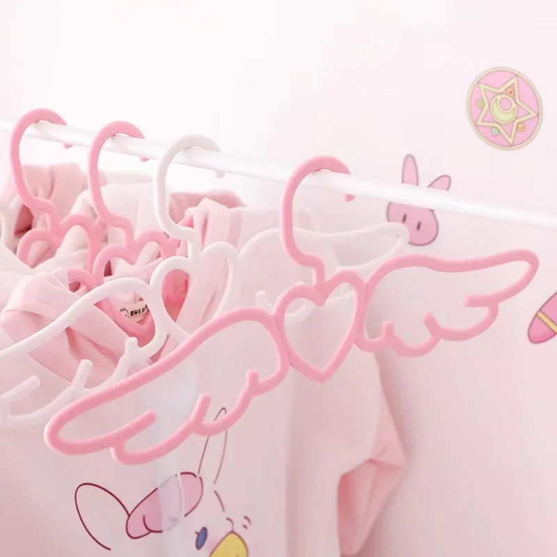 5pcs Heart Angel Wings Hangers