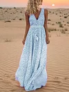 Loose Polka Dot Sleeveless Maxi Dresses