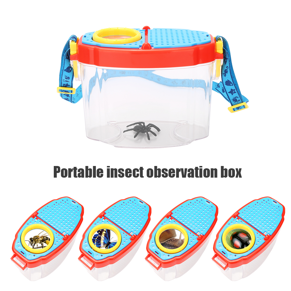 6X Transparent Insect Catcher Bug Viewer Observation Magnifier Container от Cesdeals WW