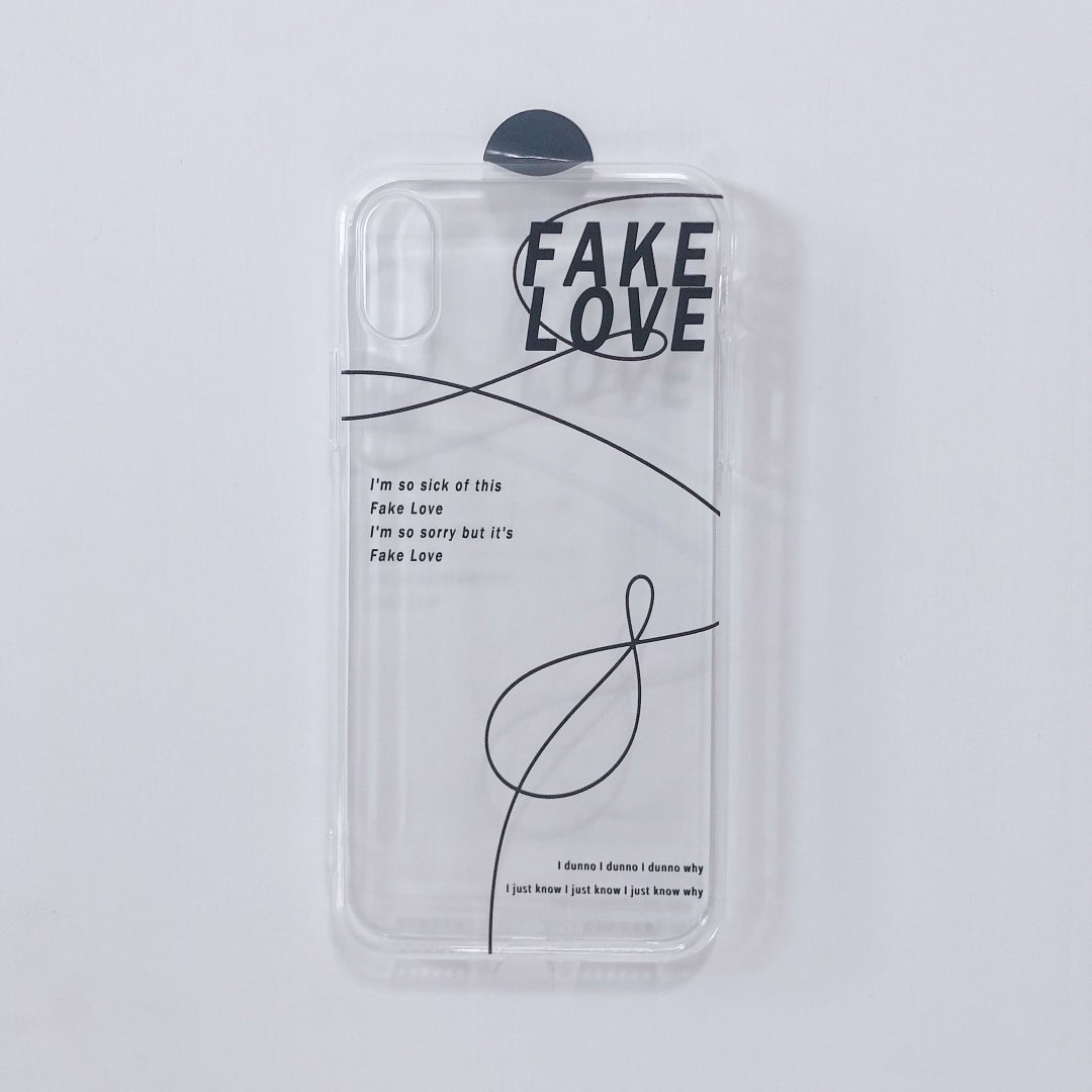 방탄소년단 FAKE LOVE Print Phone Case
