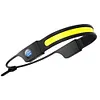 LED+COB Rechargeable Headlight Waterproof Head Lamp for Camping Fishing Hiking