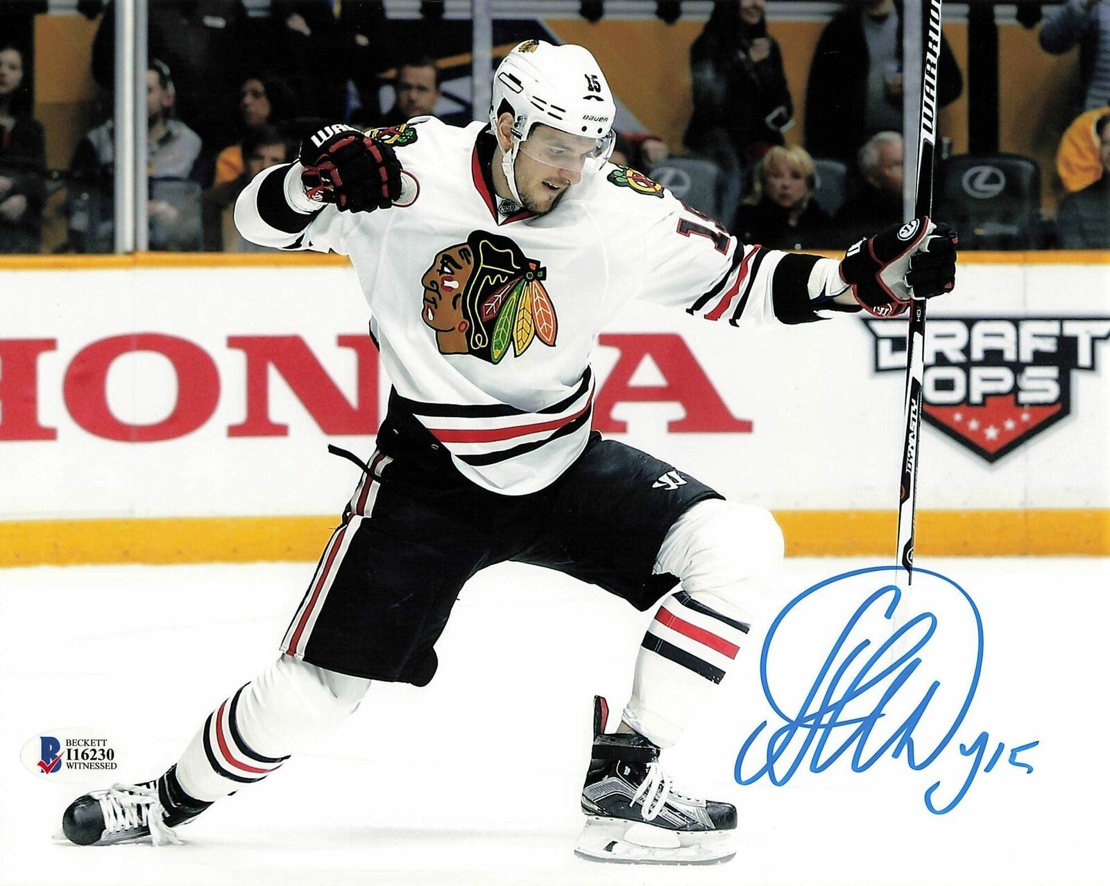 Artem Anisimov signed 8x10 Photo Poster painting BAS Beckett Chicago Blackhawks Autographed