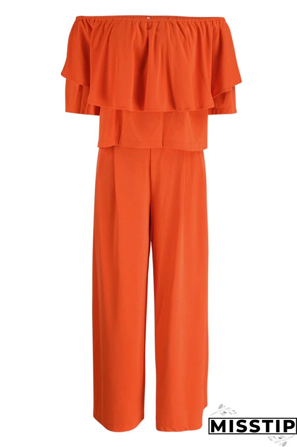 Blue Fashion Casual Solid Patchwork Off the Shoulder Half Sleeve Two Pieces