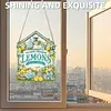 4Pcs Diamond Painting Summer Window Pendants Suncatcher Hanging Kits for Home Porch Farmhouse