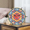 5D DIY Crystal Diamond Painting Wooden Handmade Mandala Clock Kits