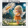 Diamond Painting-DIY Crystal Rhinestone Garden Girl