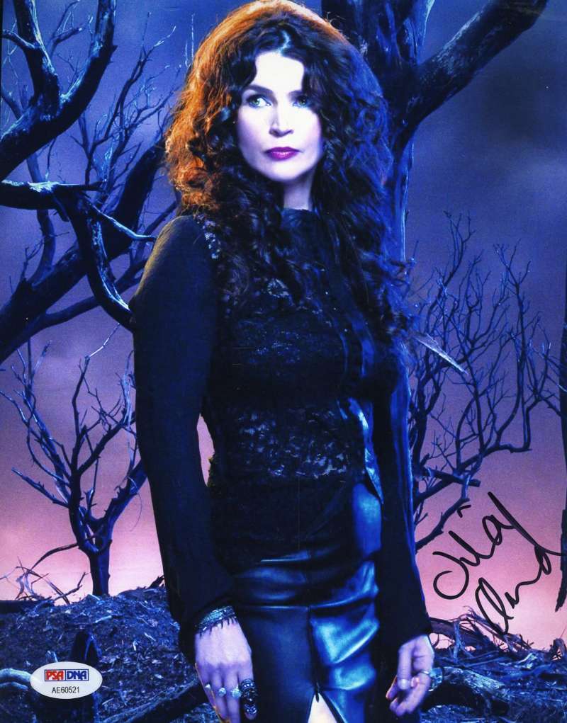 Julia Ormond Psa Dna Coa Hand Signed Authentic 8x10 Photo Poster painting Autograph