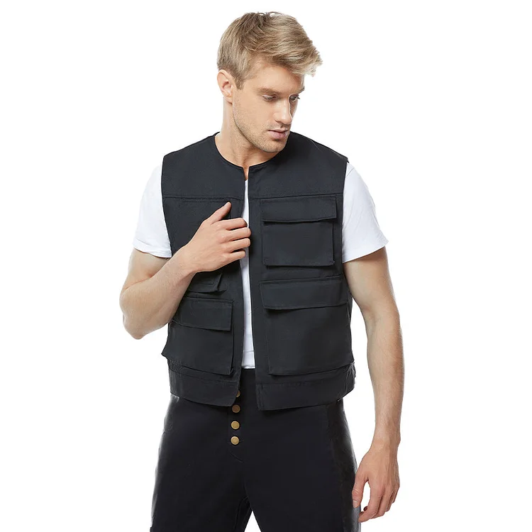 A New Hope Han Solo Vest Costume Halloween Carnival Suit