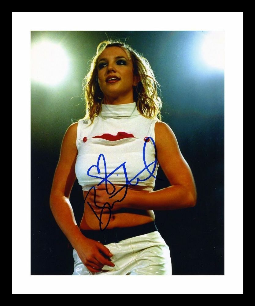 Britney Spears Autograph Signed & Framed Photo Poster painting 2