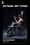 Wheelchair Levi Ackerman - Attack on Titan Resin Statue - SGS Studio