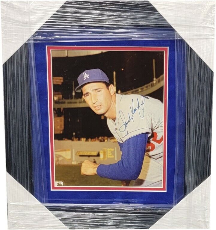 Sandy Koufax Hand Signed Autographed 8x10 Photo Poster painting Dodgers w/ COA 10th National