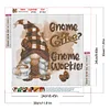 Coffee Bean Gnome-Full Round Diamond Painting 30*30CM