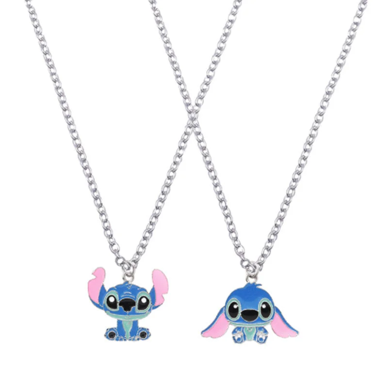 Big Ears Stitch Couple Necklace（Free Shipping）