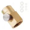 CO2 Refill Adapter G1/2 To W21.8-14 Soda Cylinder Adapter Leakproof for Homebrew