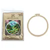 Path By River-DIY Embroidery Kit with Pattern Cotton Threads Needles Hoop 30*30cm/11.81*11.81in