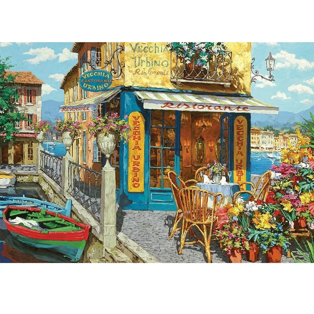Italy - Large Paper Jigsaw Puzzle [1000 Pieces]、、sdecorshop