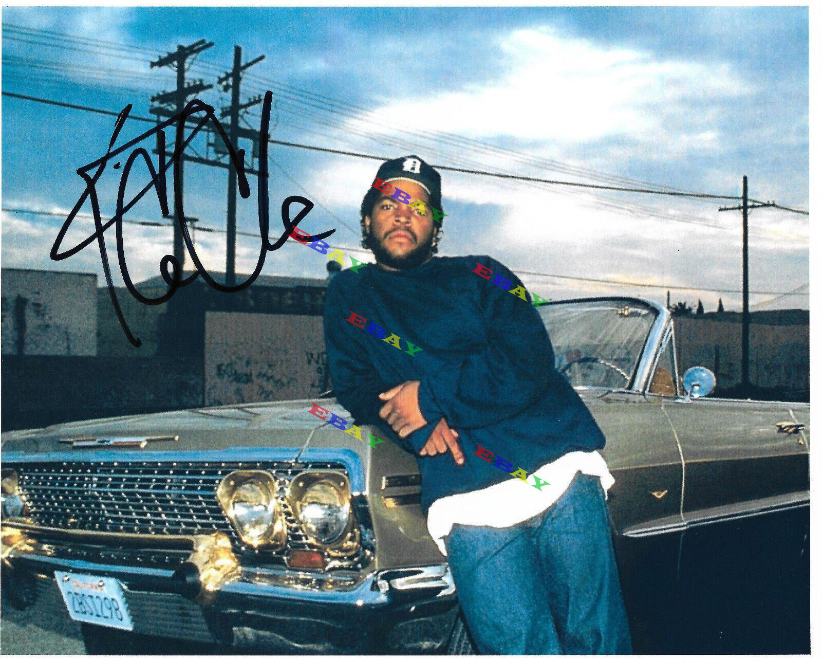 Ice Cube Autographed Signed 8x10 Photo Poster painting REPRINT