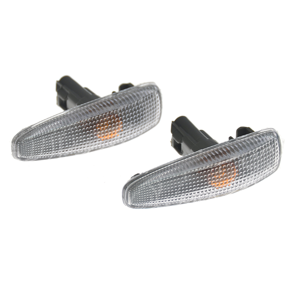 

1 Pair Side Marker Turn Signal Lamp Clear Lens for Mitsubishi RVR ASX 13-15, 501 Original