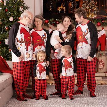 PatPat Christmas Pajamas Soft & Stretchy Family Matching Long Sleeve Sets MAMA&DADA Patterned Sleepwear for Women Men Couples Adult Kids,Cute Pajama,Cozy Pajamas ,Flame Resistant,autumntok,wintertok,BFCM Early Bird