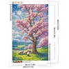 Diamond Painting -DIY Round Drill Cherry Blossoms(40x60cm)